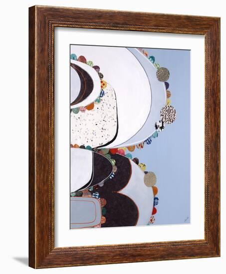 Panda Fun II-Sydney Edmunds-Framed Giclee Print