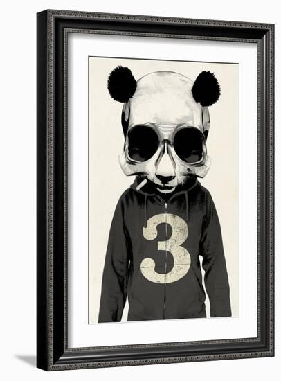 Panda No. 3-Hidden Moves-Framed Art Print