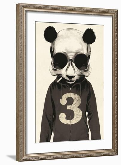 Panda No.3-Hidden Moves-Framed Art Print