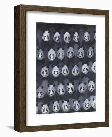 Panda Play, 2016-Holly Frean-Framed Giclee Print