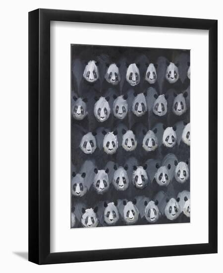 Panda Play, 2016-Holly Frean-Framed Giclee Print