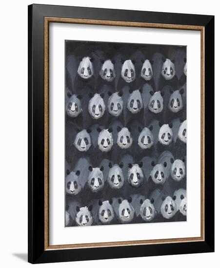 Panda Play, 2016-Holly Frean-Framed Giclee Print