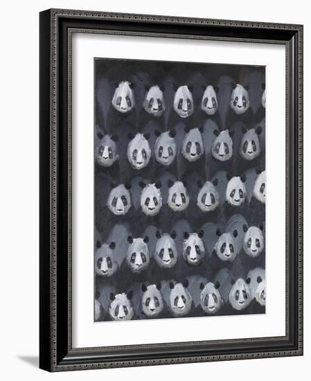 Panda Play, 2016-Holly Frean-Framed Giclee Print