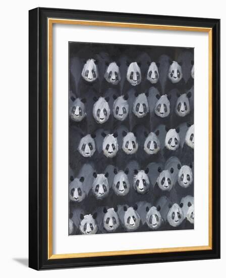 Panda Play, 2016-Holly Frean-Framed Giclee Print