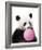 Panda Pop-Contemporary Photography-Framed Giclee Print