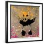 Panda with Guns-Banksy-Framed Giclee Print