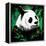 Panda-null-Framed Stretched Canvas