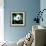 Panda-null-Framed Art Print displayed on a wall