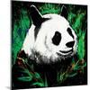 Panda-null-Mounted Art Print