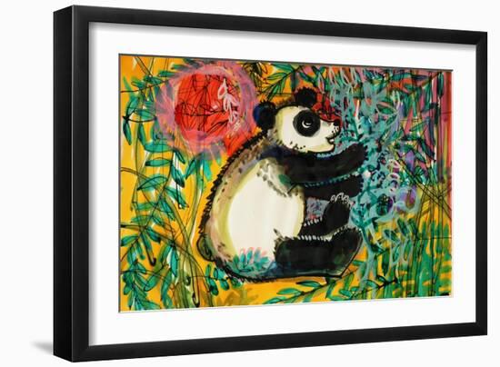 Panda-Brenda Brin Booker-Framed Giclee Print