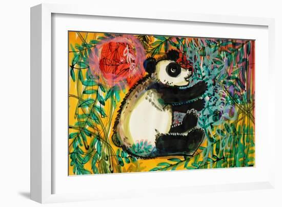 Panda-Brenda Brin Booker-Framed Giclee Print