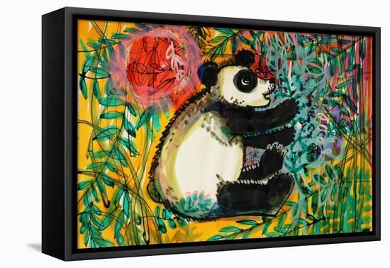 Panda-Brenda Brin Booker-Framed Premier Image Canvas