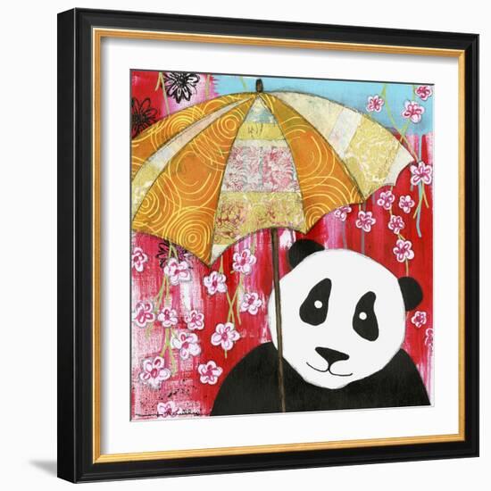 Panda-Jennifer McCully-Framed Giclee Print