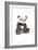 Panda-Amanda Greenwood-Framed Art Print