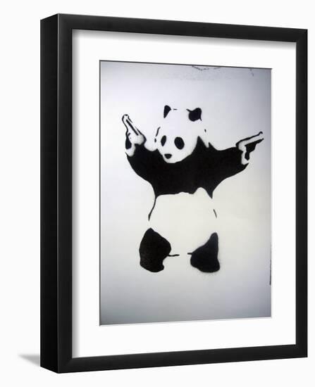 Pandamonium-null-Framed Art Print