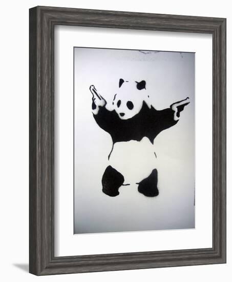 Pandamonium-null-Framed Art Print