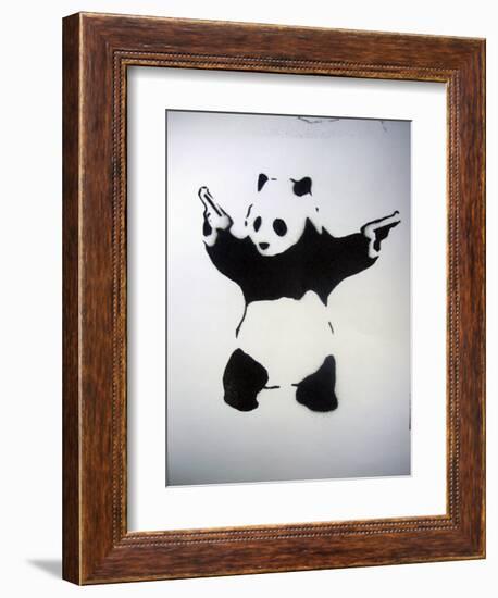 Pandamonium-null-Framed Art Print