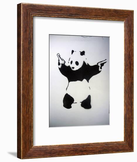 Pandamonium-null-Framed Art Print