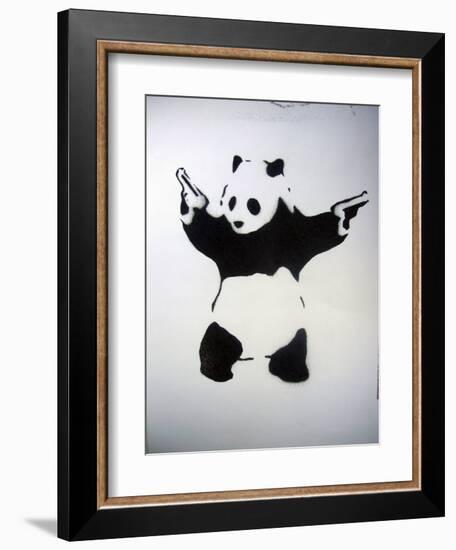 Pandamonium-null-Framed Art Print