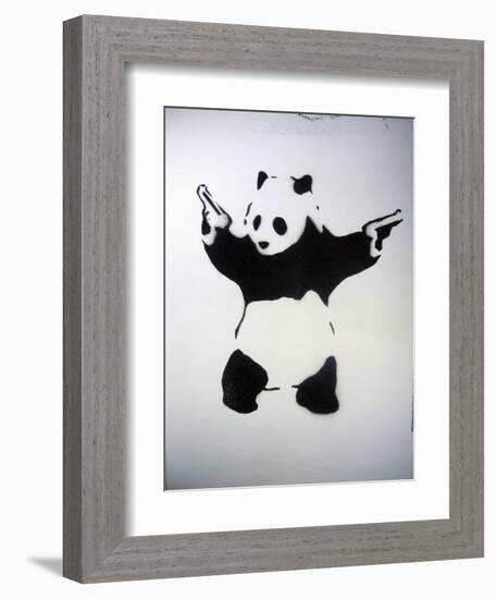 Pandamonium-null-Framed Art Print