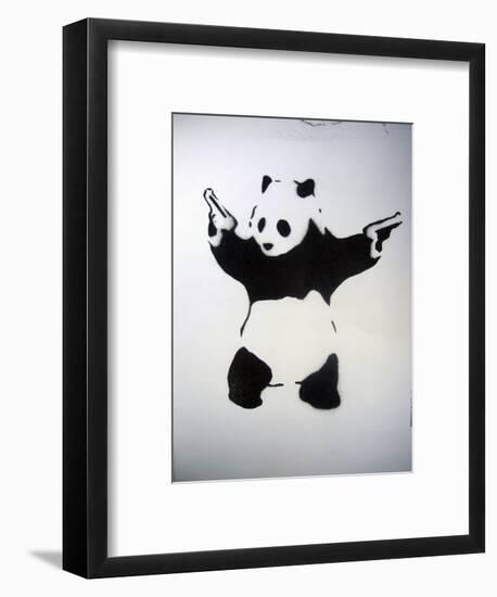 Pandamonium-null-Framed Art Print