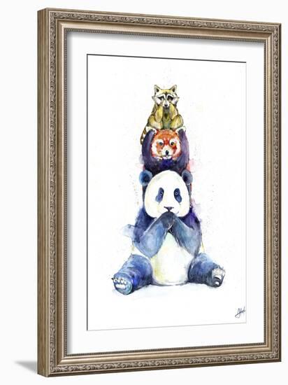 Pandamonium-Marc Allante-Framed Giclee Print