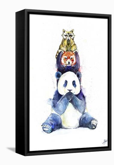 Pandamonium-Marc Allante-Framed Premier Image Canvas