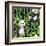 Pandas with Bamboo-tanycya-Framed Art Print