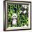 Pandas with Bamboo-tanycya-Framed Premium Giclee Print