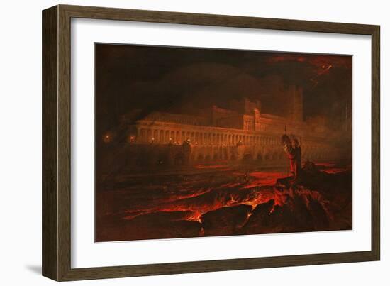 Pandemonium, 1841-John Martin-Framed Premium Giclee Print