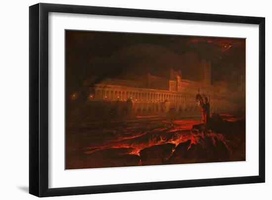 Pandemonium, 1841-John Martin-Framed Premium Giclee Print