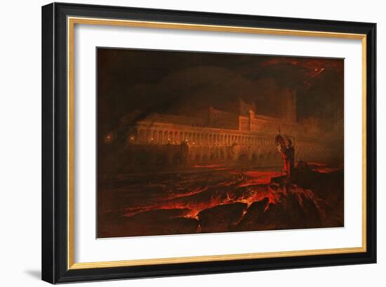 Pandemonium, 1841-John Martin-Framed Giclee Print