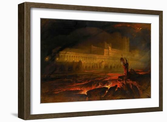 Pandemonium-John Martin-Framed Premium Giclee Print