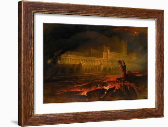 Pandemonium-John Martin-Framed Premium Giclee Print