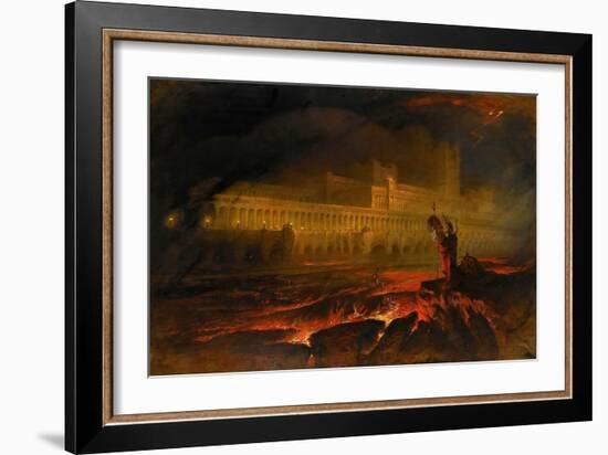 Pandemonium-John Martin-Framed Premium Giclee Print