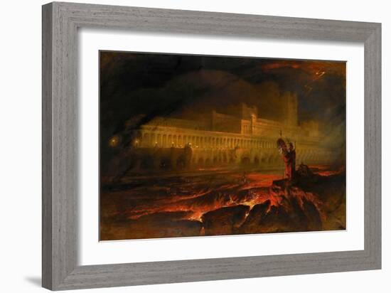 Pandemonium-John Martin-Framed Giclee Print