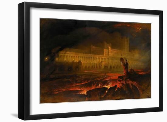 Pandemonium-John Martin-Framed Giclee Print