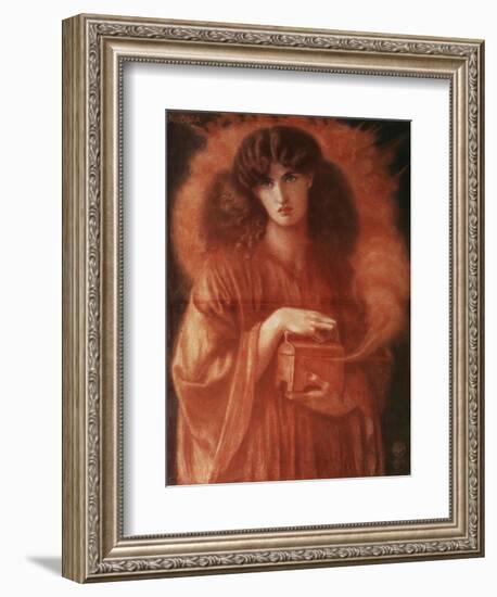 Pandora, 1869-Dante Gabriel Rossetti-Framed Giclee Print