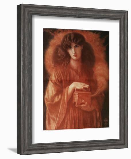 Pandora, 1869-Dante Gabriel Rossetti-Framed Giclee Print