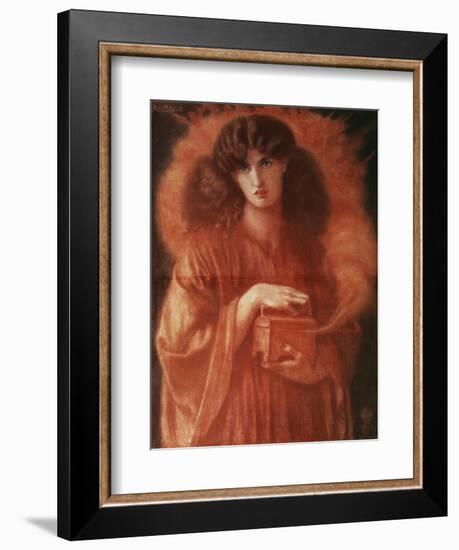 Pandora, 1869-Dante Gabriel Rossetti-Framed Giclee Print