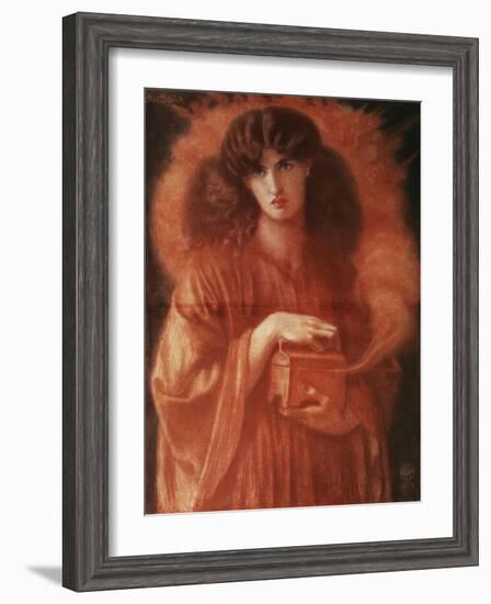 Pandora, 1869-Dante Gabriel Rossetti-Framed Giclee Print