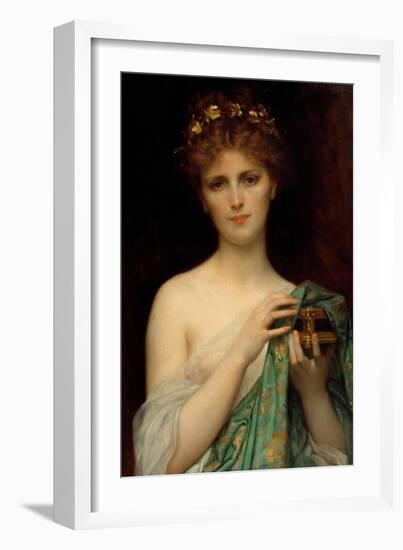 Pandora, 1873-Alexandre Cabanel-Framed Giclee Print