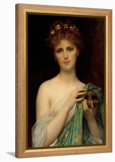 Pandora, 1873-Alexandre Cabanel-Framed Premier Image Canvas
