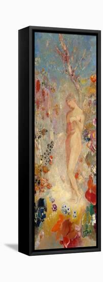 Pandora, c.1914-Odilon Redon-Framed Premier Image Canvas