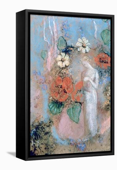 Pandora, C1860-1916-Odilon Redon-Framed Premier Image Canvas