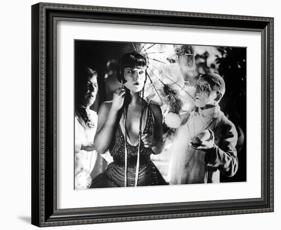 Pandora's Box, (aka Die Buchse Der Pandora, aka Lulu), Louise Brooks, 1929-null-Framed Photo