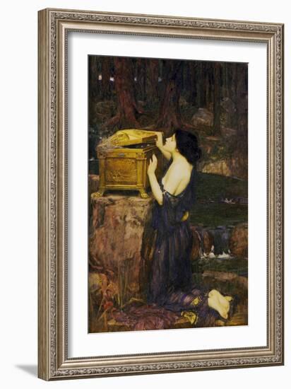 Pandora-John William Waterhouse-Framed Giclee Print