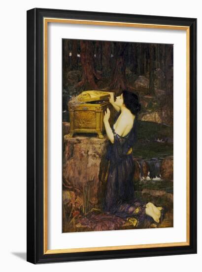 Pandora-John William Waterhouse-Framed Giclee Print