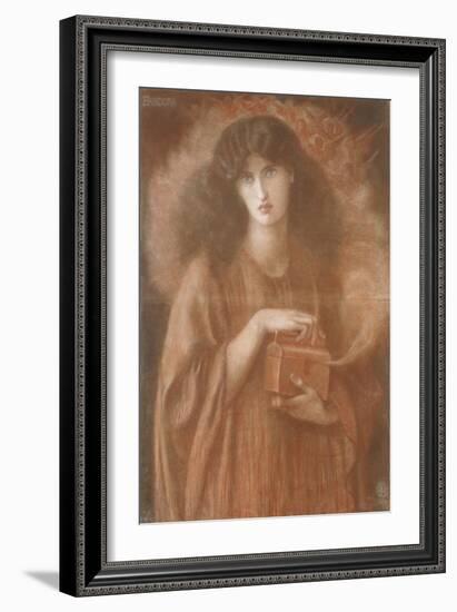 Pandora-Dante Gabriel Rossetti-Framed Giclee Print