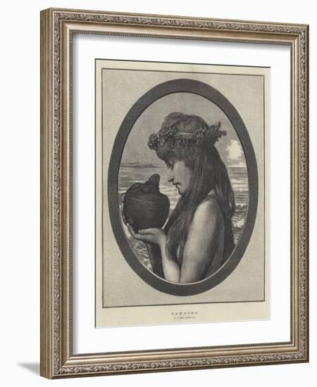 Pandora-Sir Lawrence Alma-Tadema-Framed Giclee Print